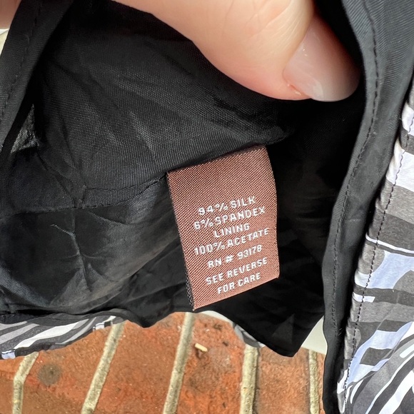 Adrienne Vittadini Silk Vintage 90s Y2K Tank Top Size 10 - Picture 4 of 6